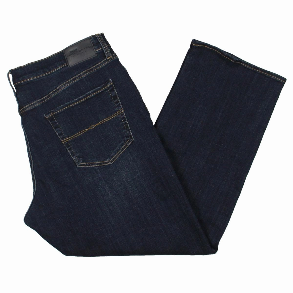 181 Mens Denim Dark Wash Straight Leg Jeans