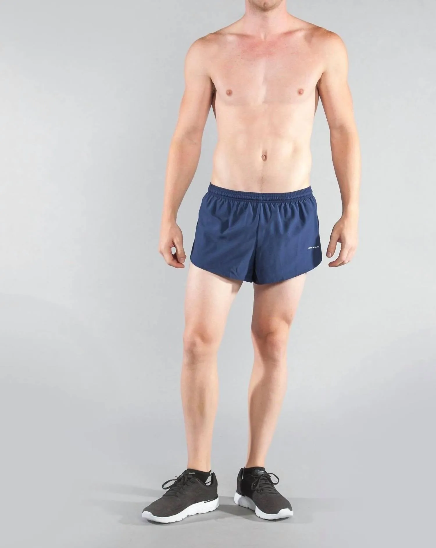 1" Elite Split Short In Navy