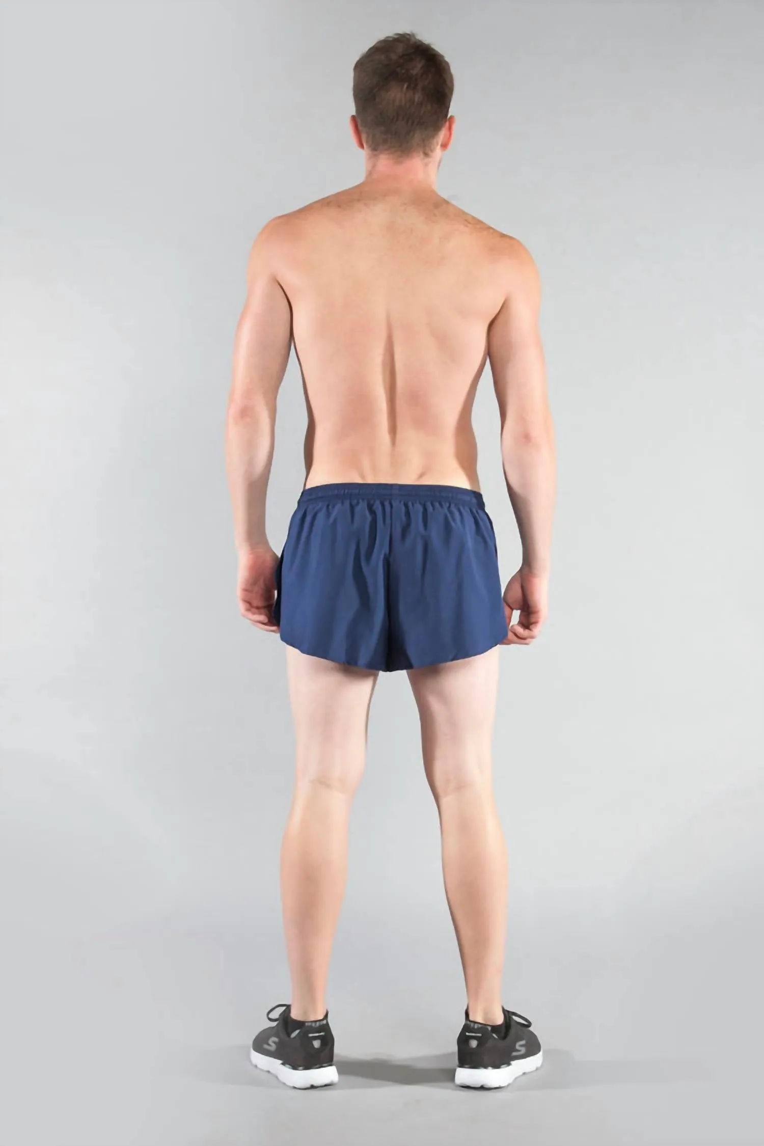 1" Elite Split Short In Navy
