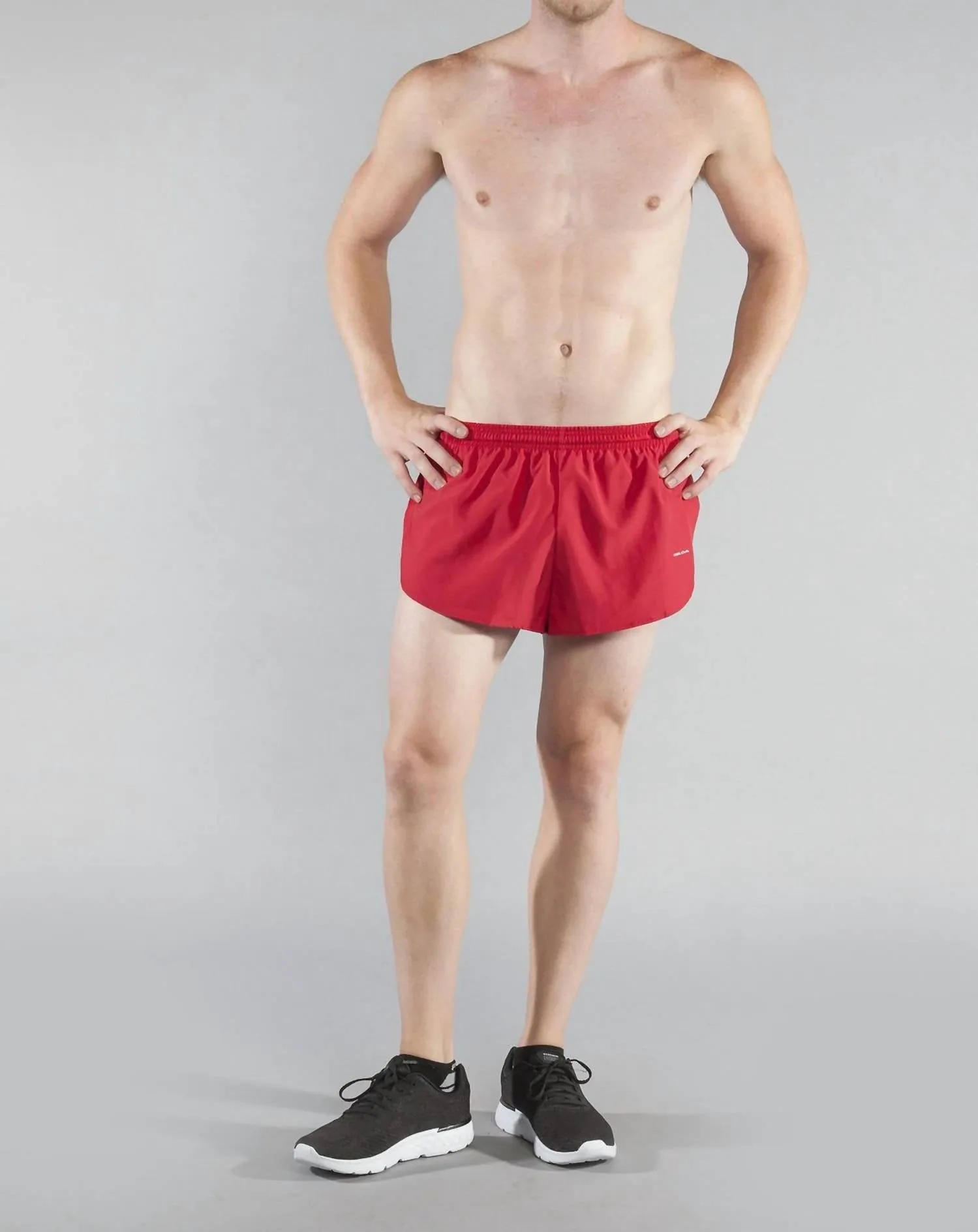 1" Elite Split Short In Red