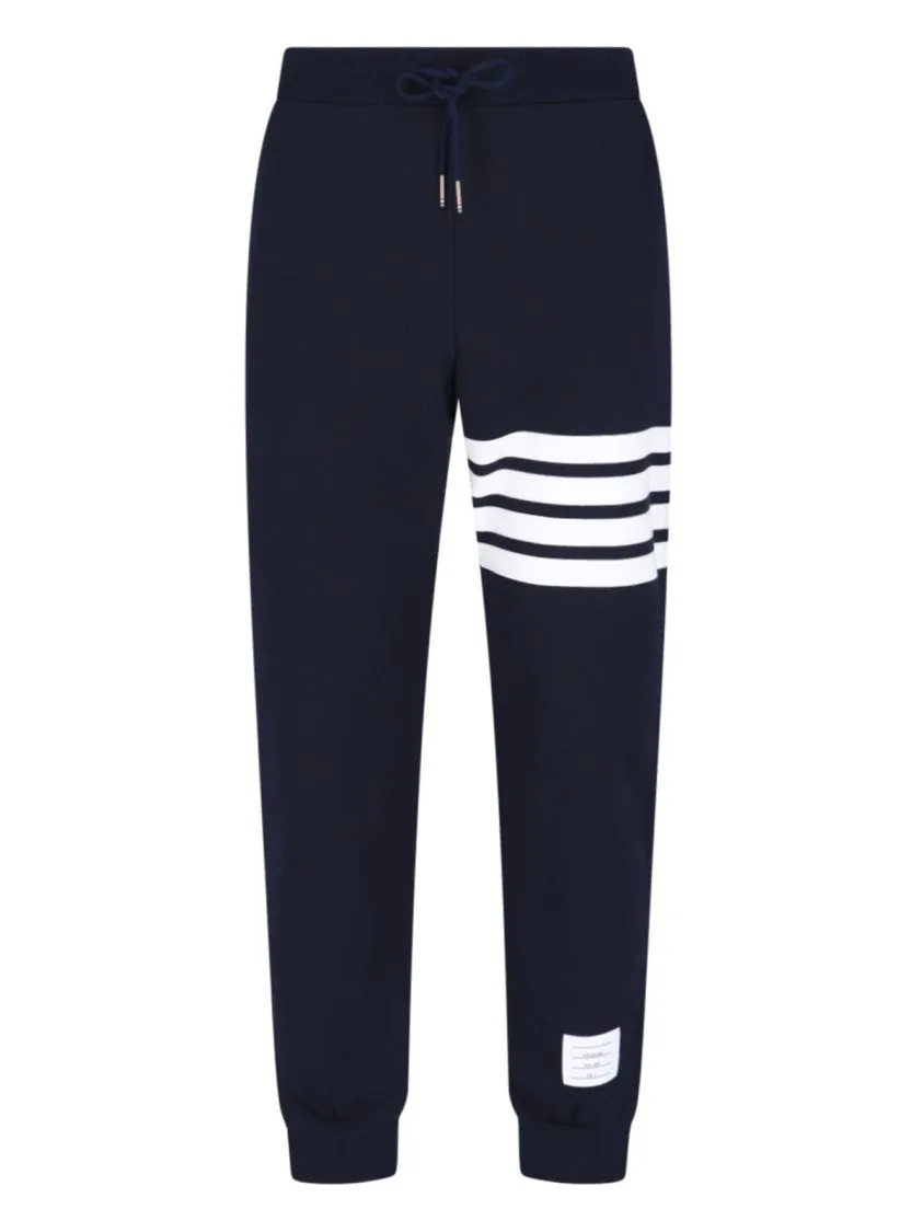 4-Bar" Track Pants  Blue