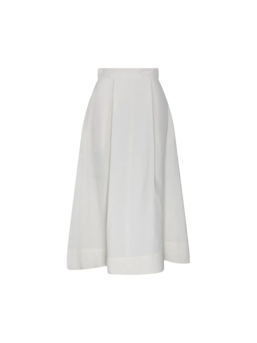 A-Line Skirt With Fitted Waist