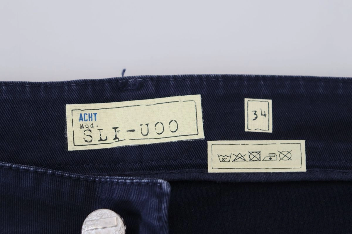 Acht  Cotton Tape Slim Fit Men Casual  Men's Jeans