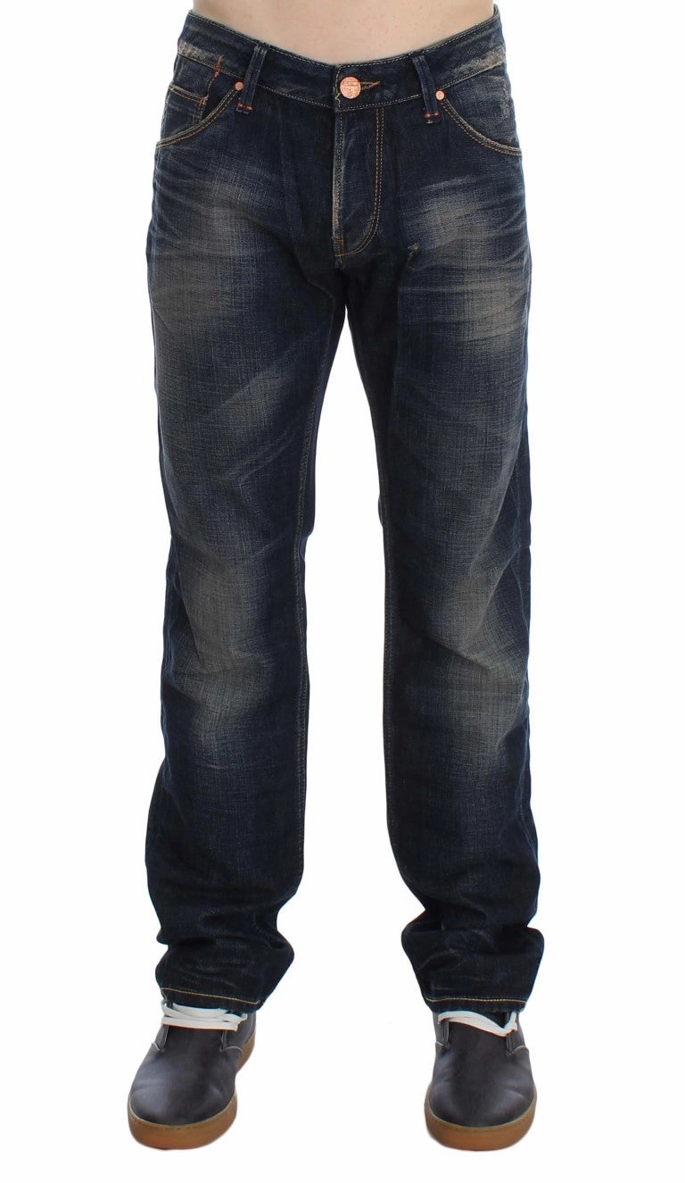 Acht Elegant Straight Fit Low Waist Men's Men's Jeans