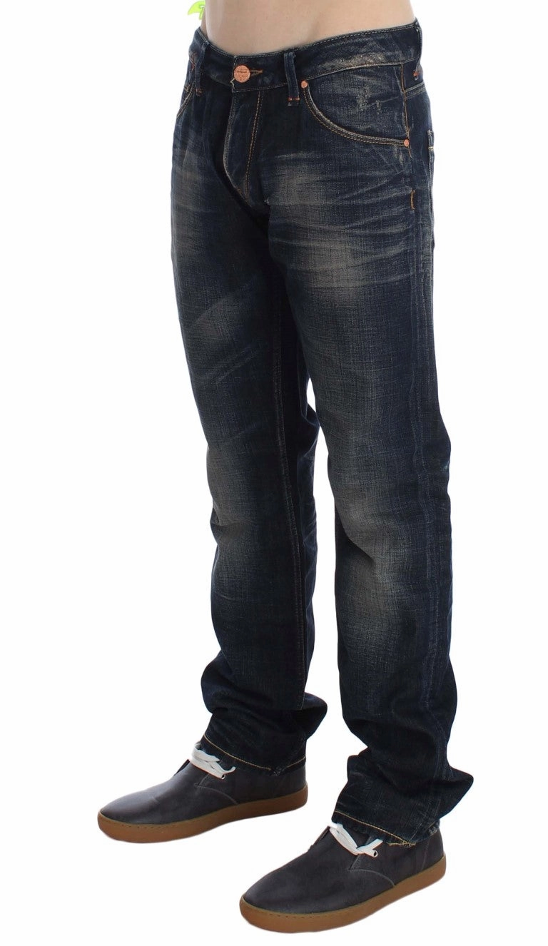Acht Elegant Straight Fit Low Waist Men's Men's Jeans