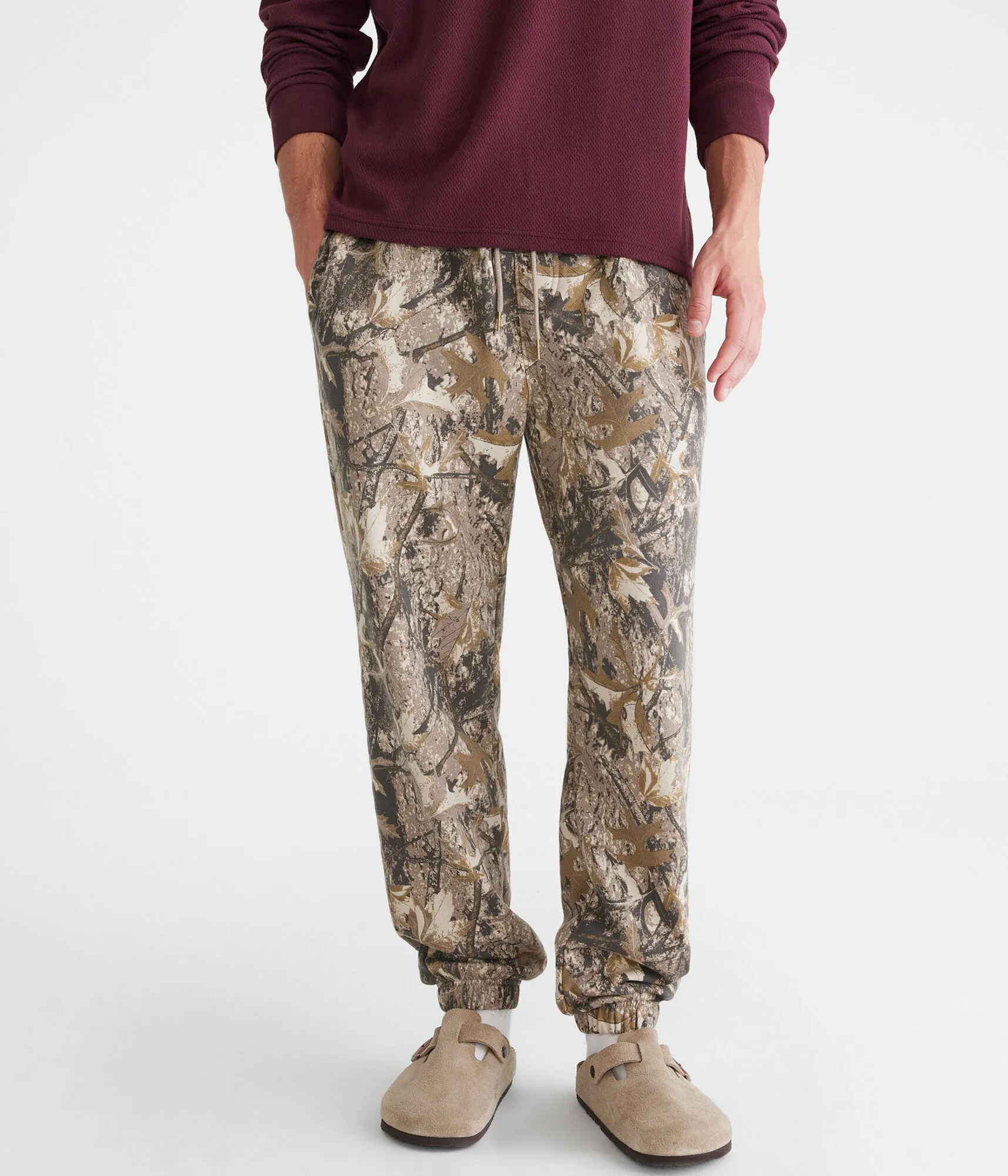 Aeropostale Forest Camo Cloud Soft Jogger Sweatpants