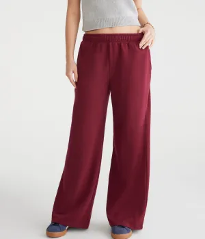 Aeropostale Mid-Rise Wide Leg Sweatpants Activewear Womens - gym outfits discount