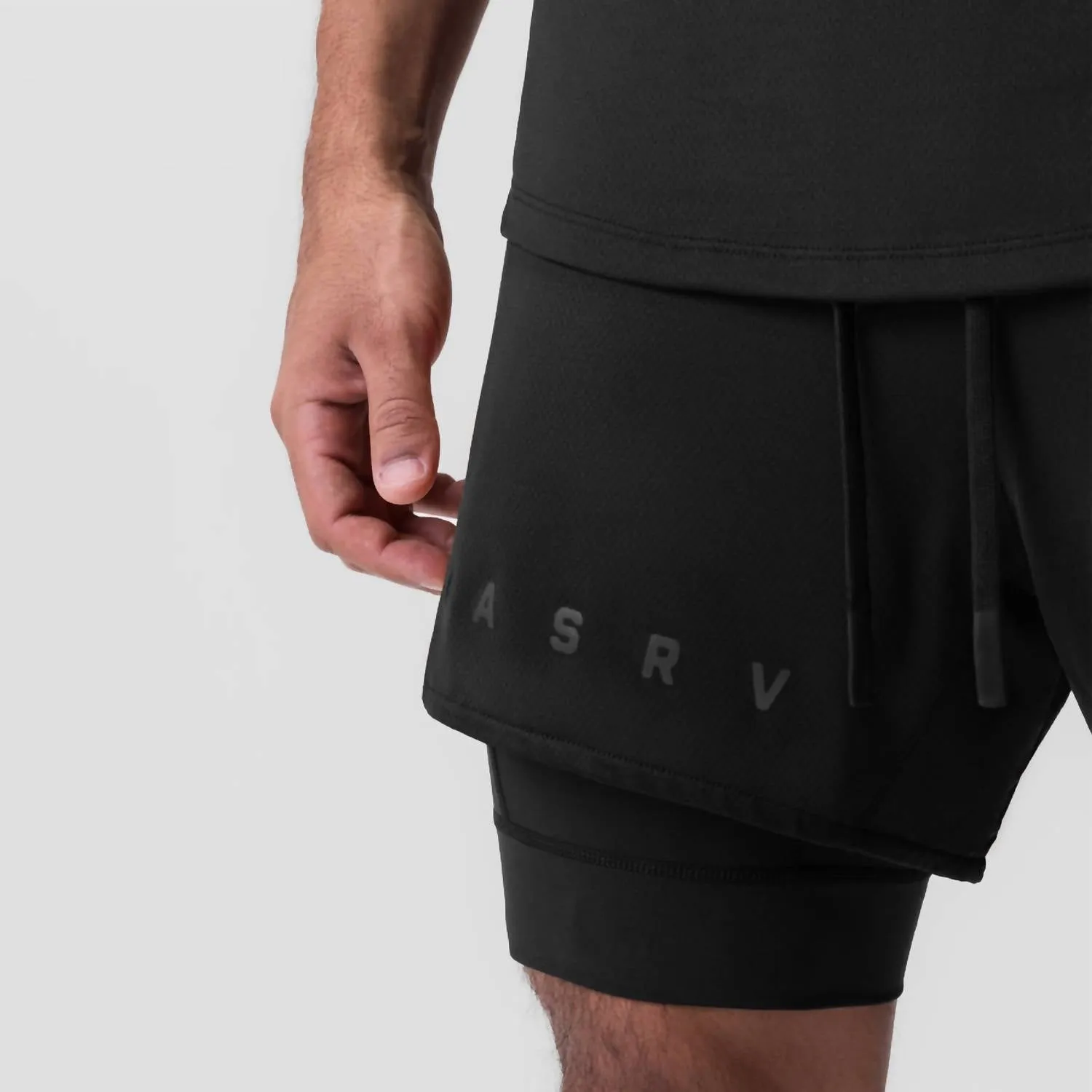 Aerosilver 5" Liner Short In Classic Black