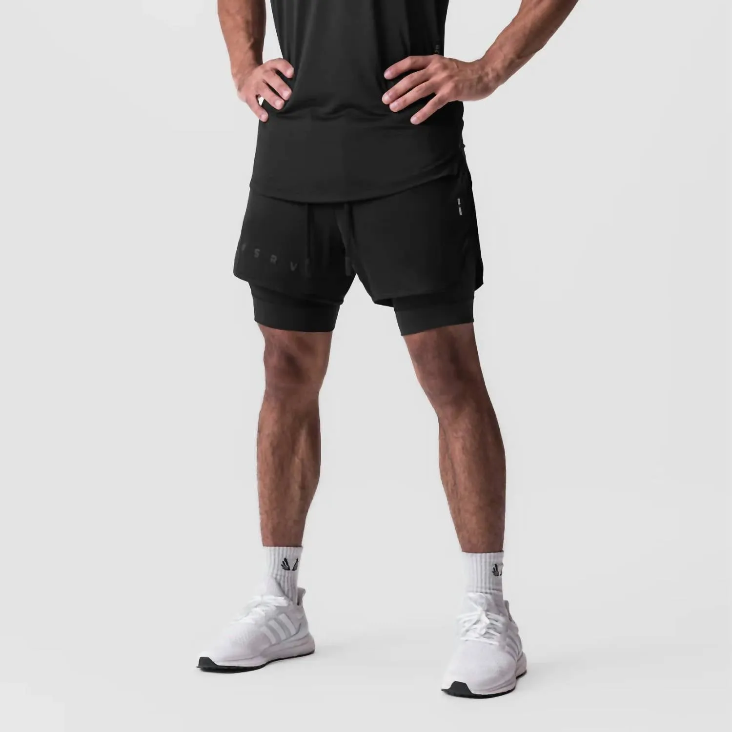 Aerosilver 5" Liner Short In Classic Black