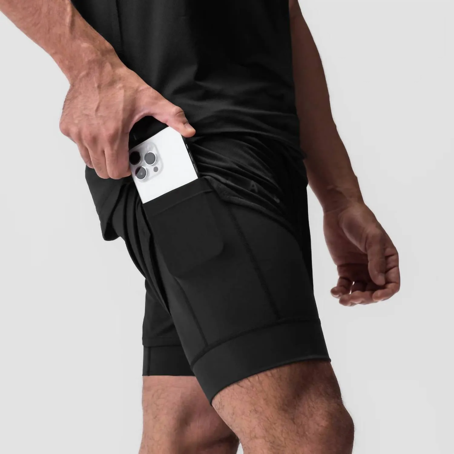 Aerosilver 5" Liner Short In Classic Black