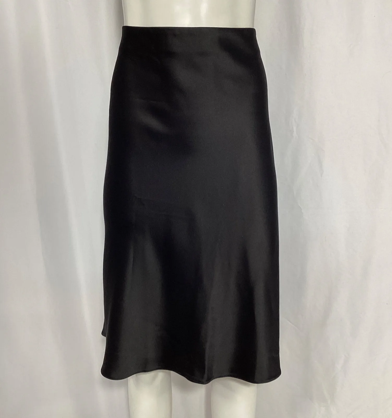 Akris Punto Midi Flared Skirt in Black Triacetate