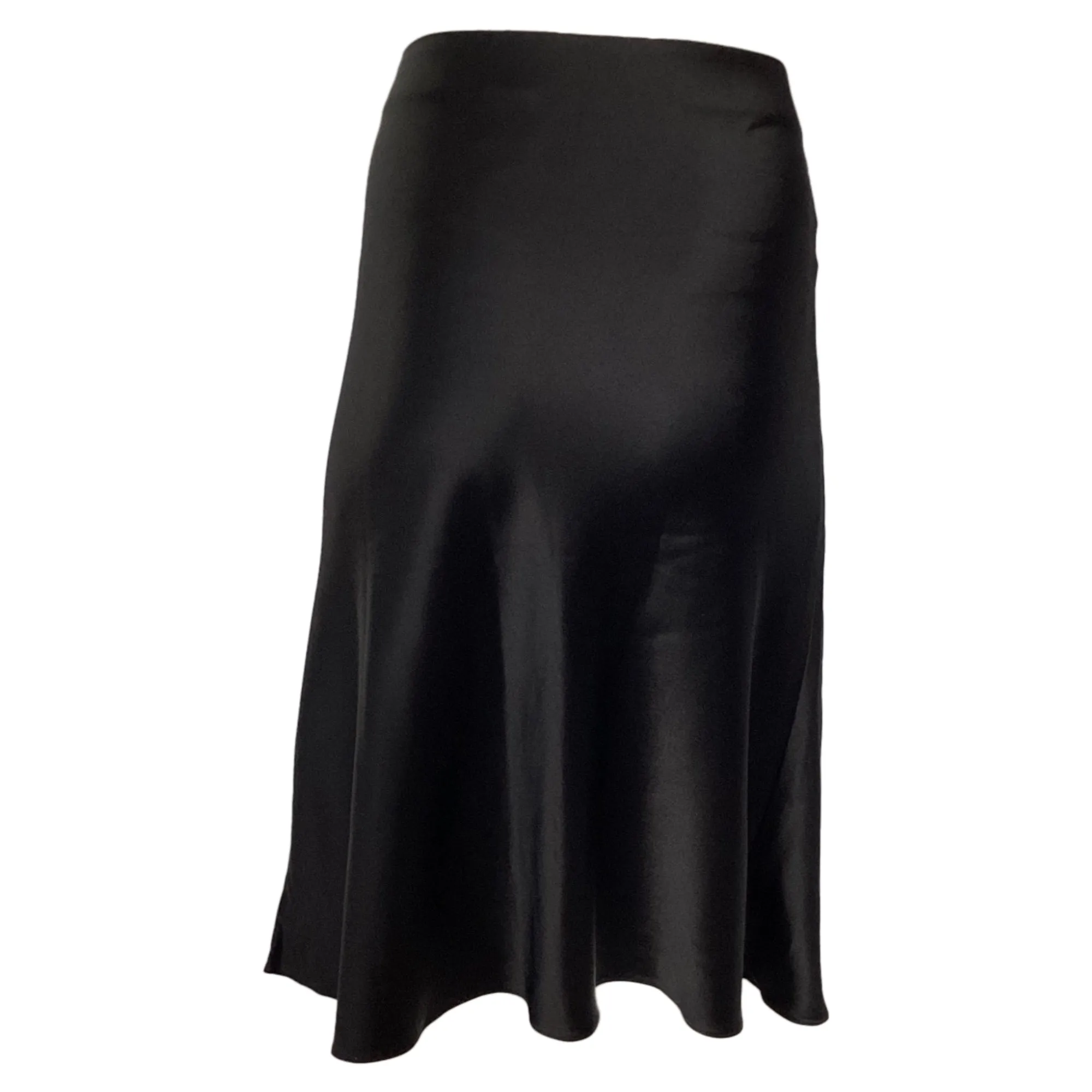 Akris Punto Midi Flared Skirt in Black Triacetate