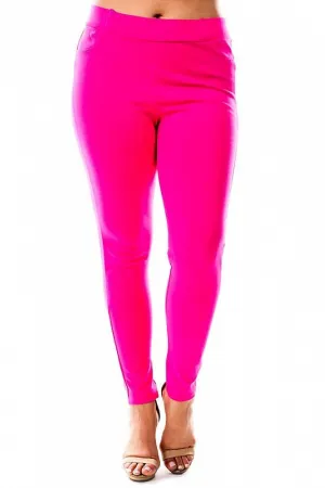 All The Buzz Legging In Hot Pink Activewear Womens - cheap workout clothes for women
