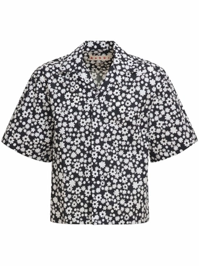 All-Over Floral Print Shirt mens polos clearance