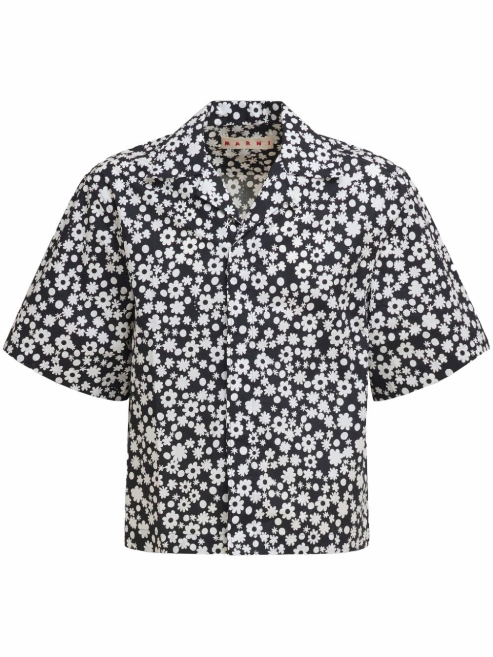 All-Over Floral Print Shirt mens polos clearance