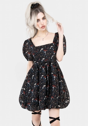 Amanita Organza Puffball Mini Dress Dresses Womens - beach dresses cheap