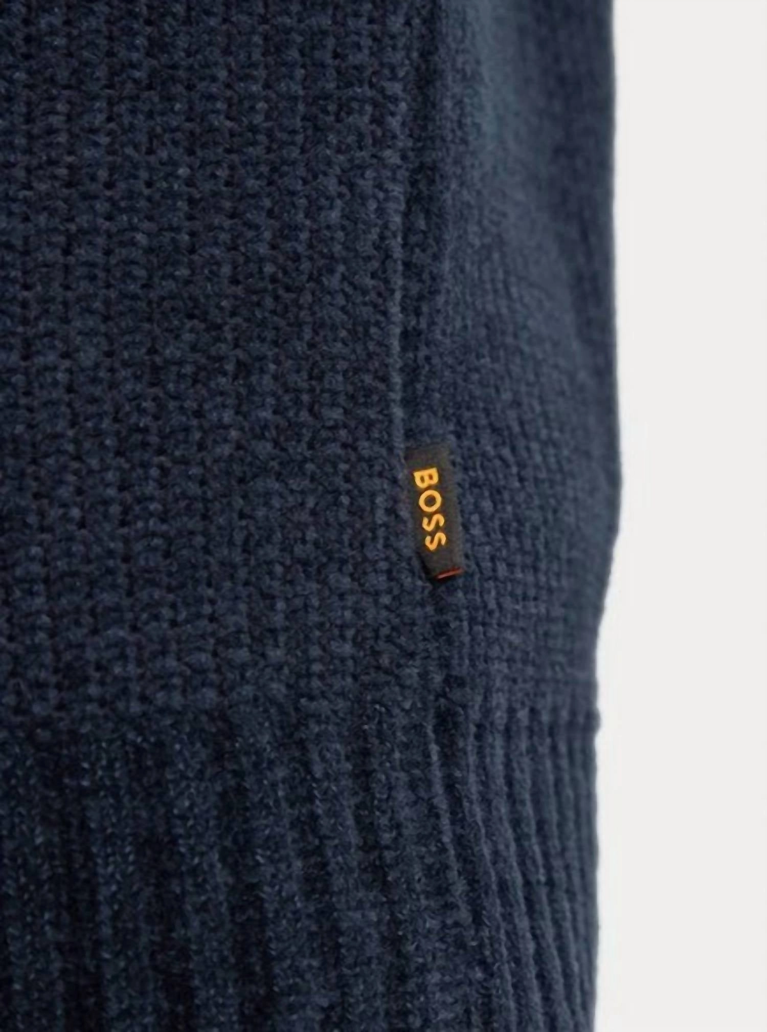 Amarson Knit Sweater In Navy
