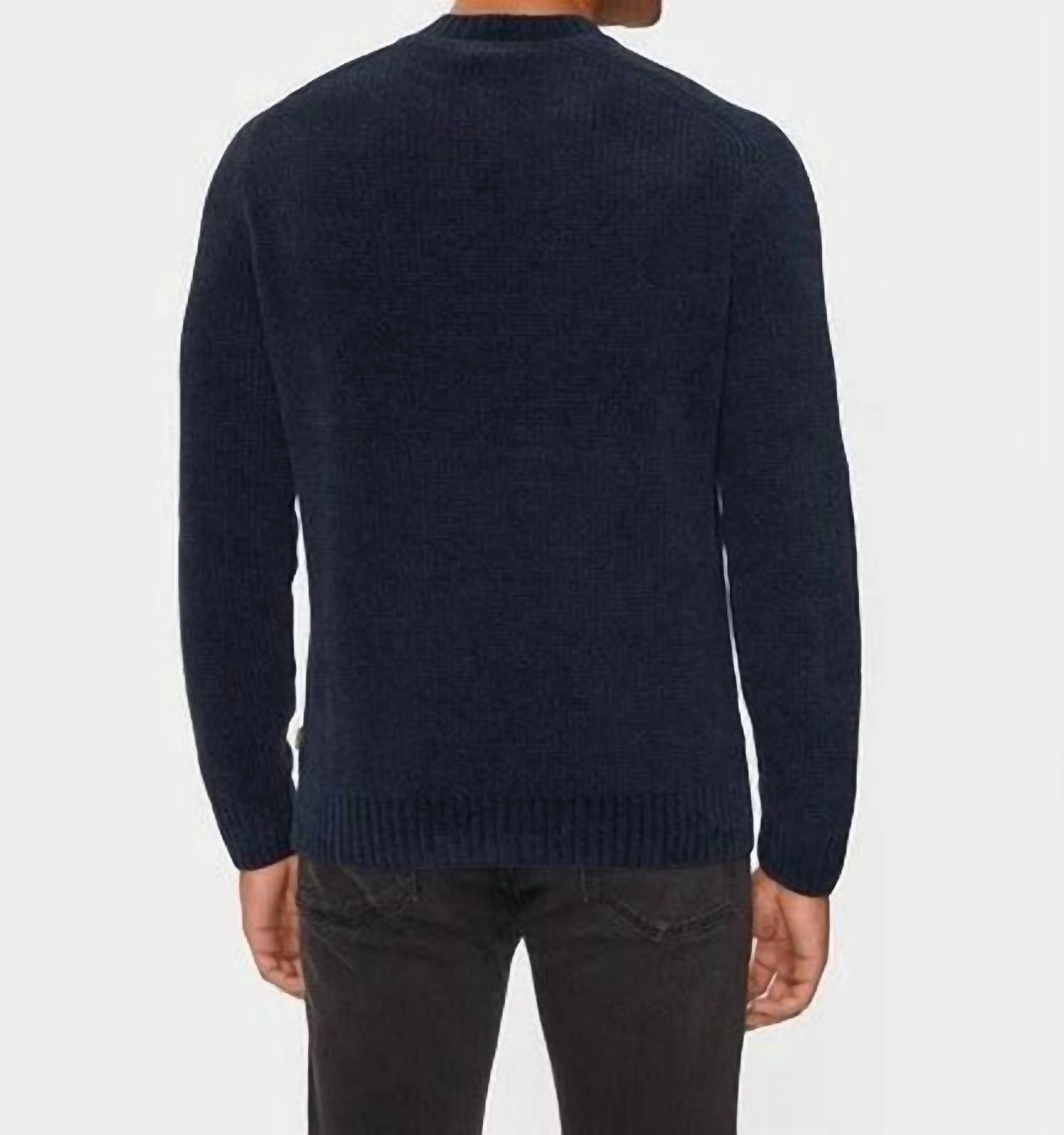 Amarson Knit Sweater In Navy