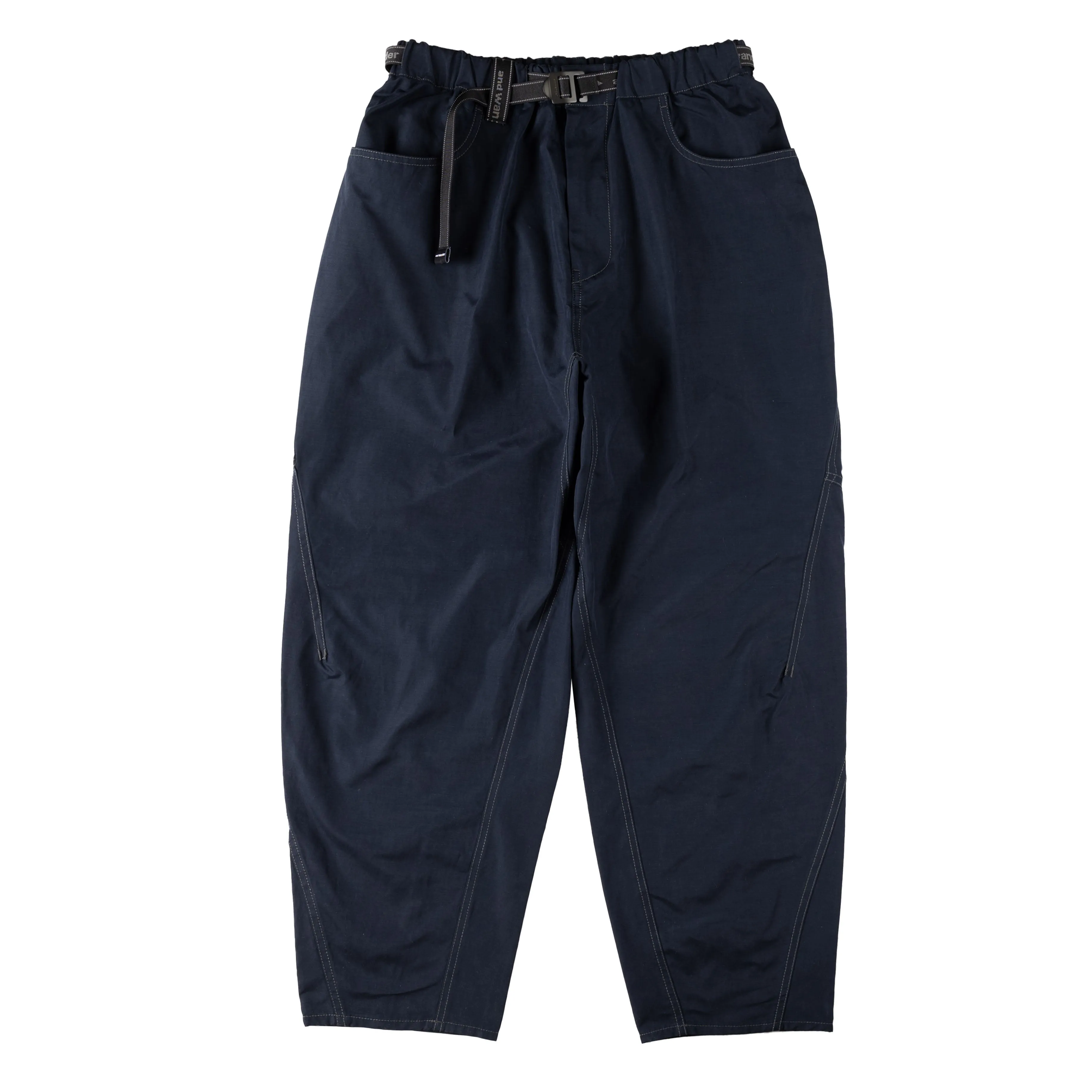 And Wander High Count Cloth Wide Pants Navy mens joggers promo code