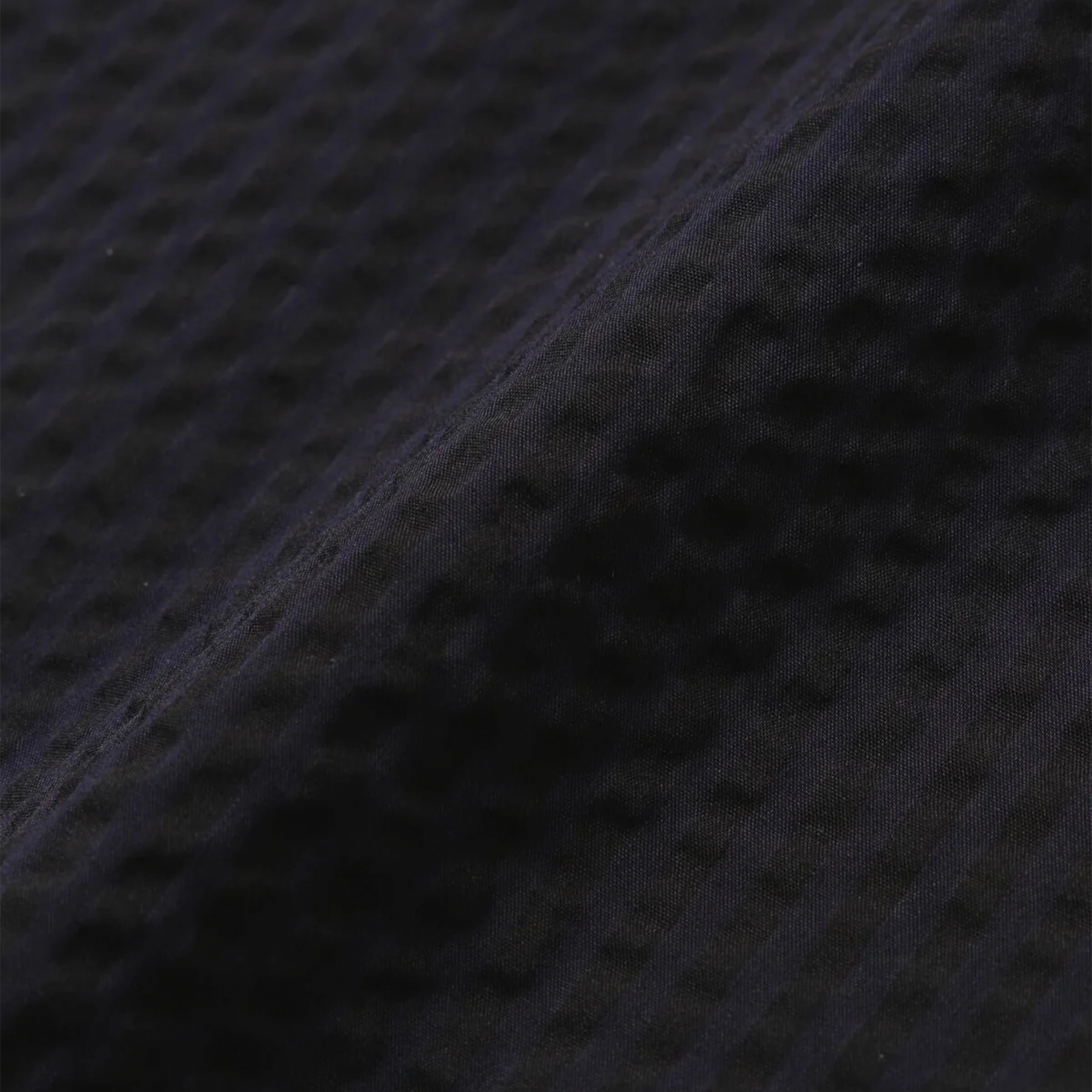 And Wander Dry Soft Seersucker S/S Shirt Navy