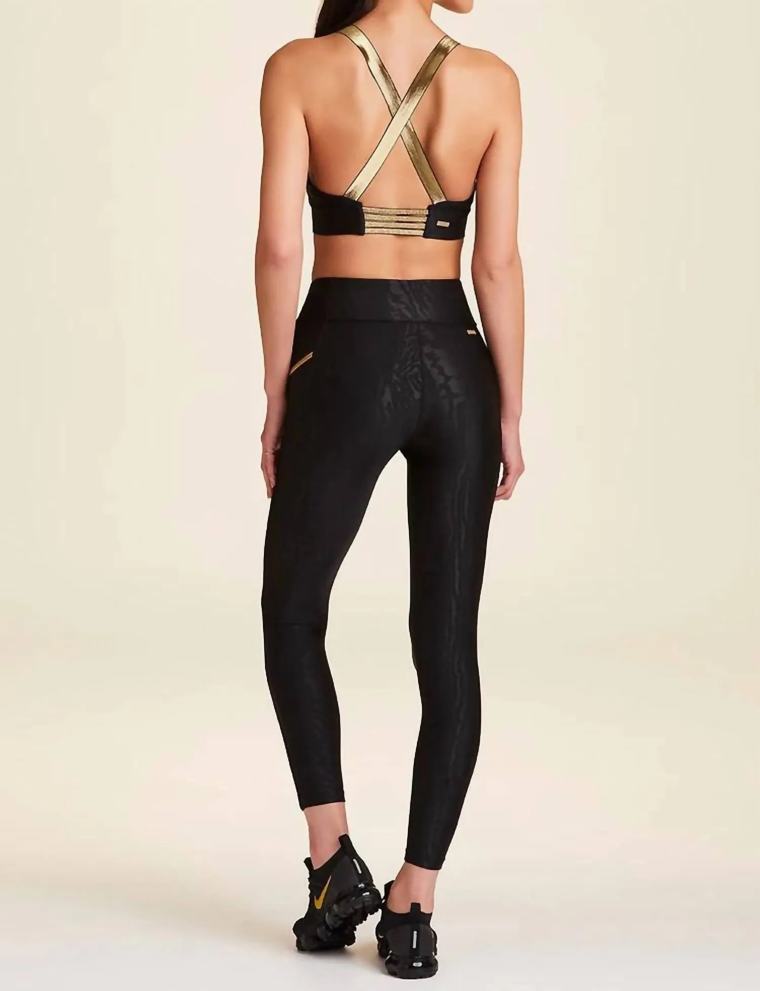 Aprhrodite Legging In Black/gold
