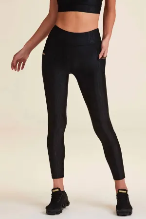 Aprhrodite Legging In Black/gold Activewear Womens - fitness leggings online