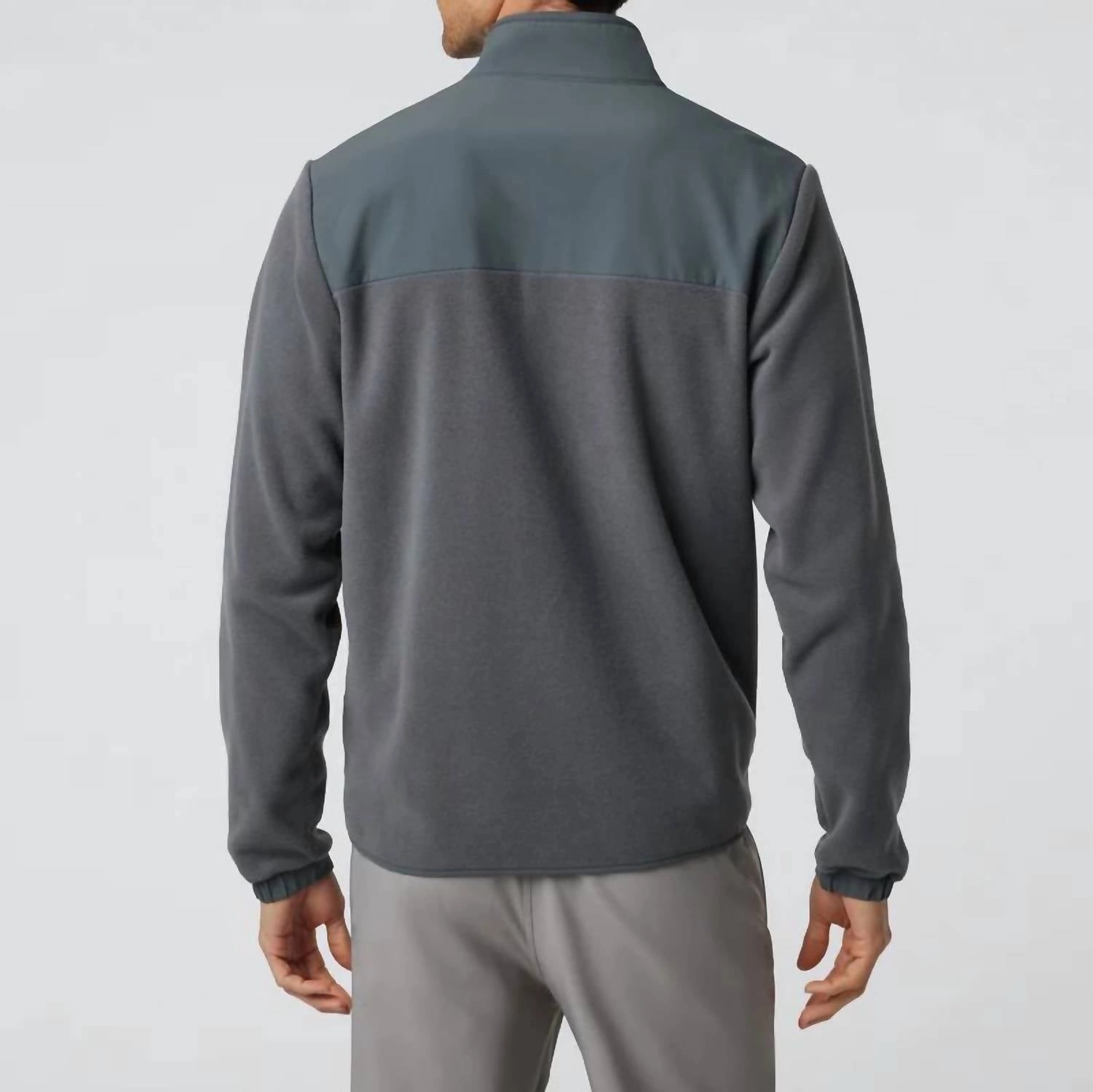 Aspen Full Zip Jacket In Dark Pewter