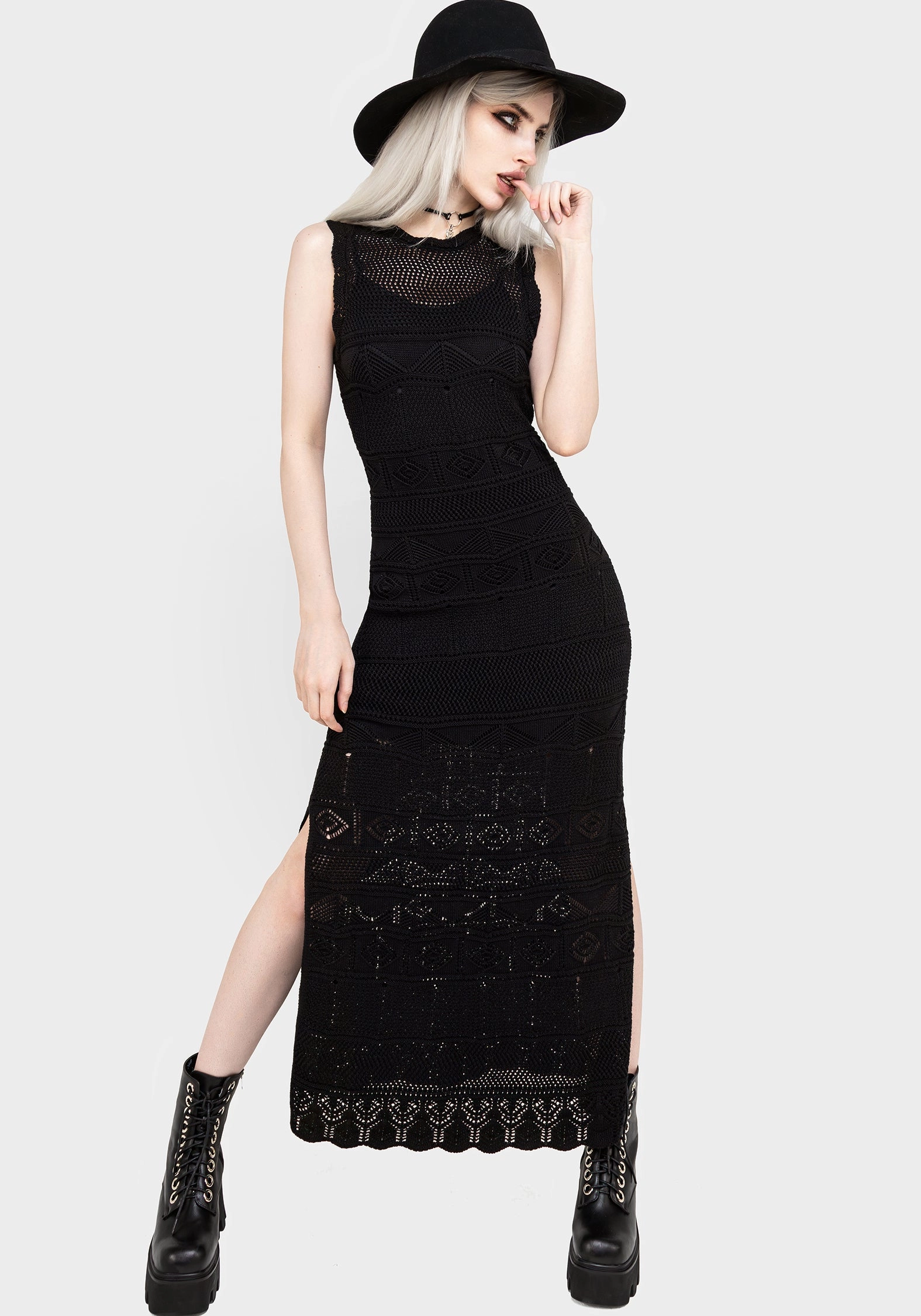 Astral Pointelle Maxi Dress Dresses Womens - wedding guest outfits