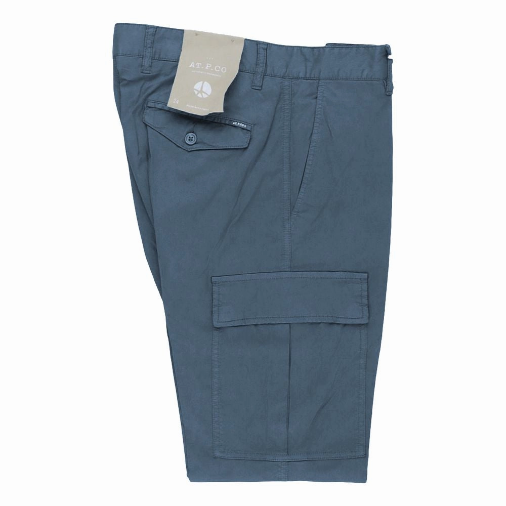 AT.P.CO blue Cotton Jeans & Men's Pant