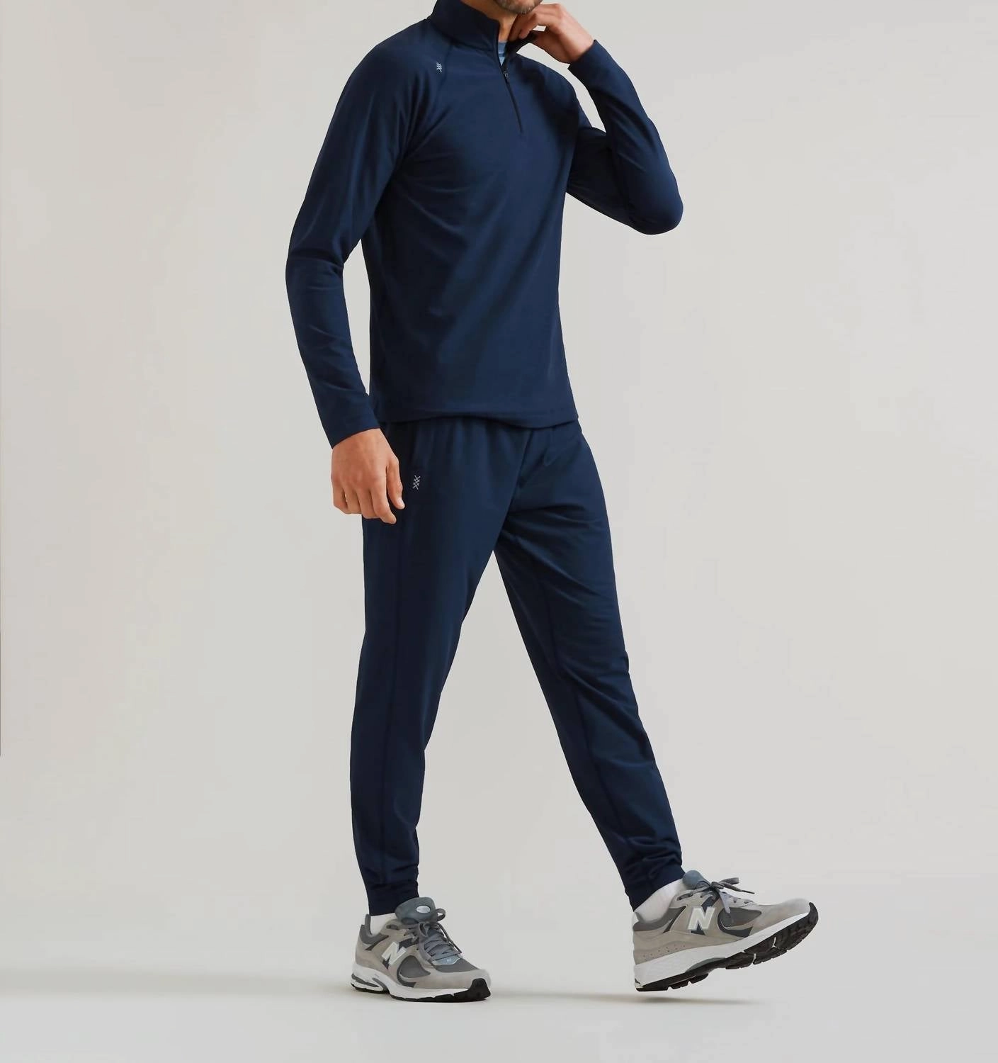 Atmosphere Midweight Jogger Pants In Navy