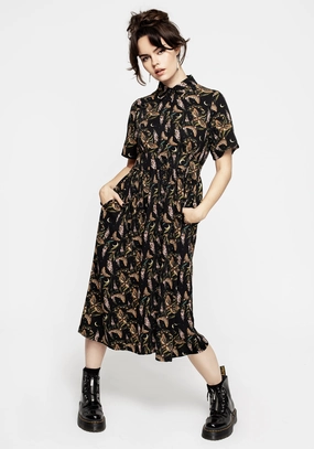 Atropos Midi Shirt Dress Dresses Womens - wedding guest outfits