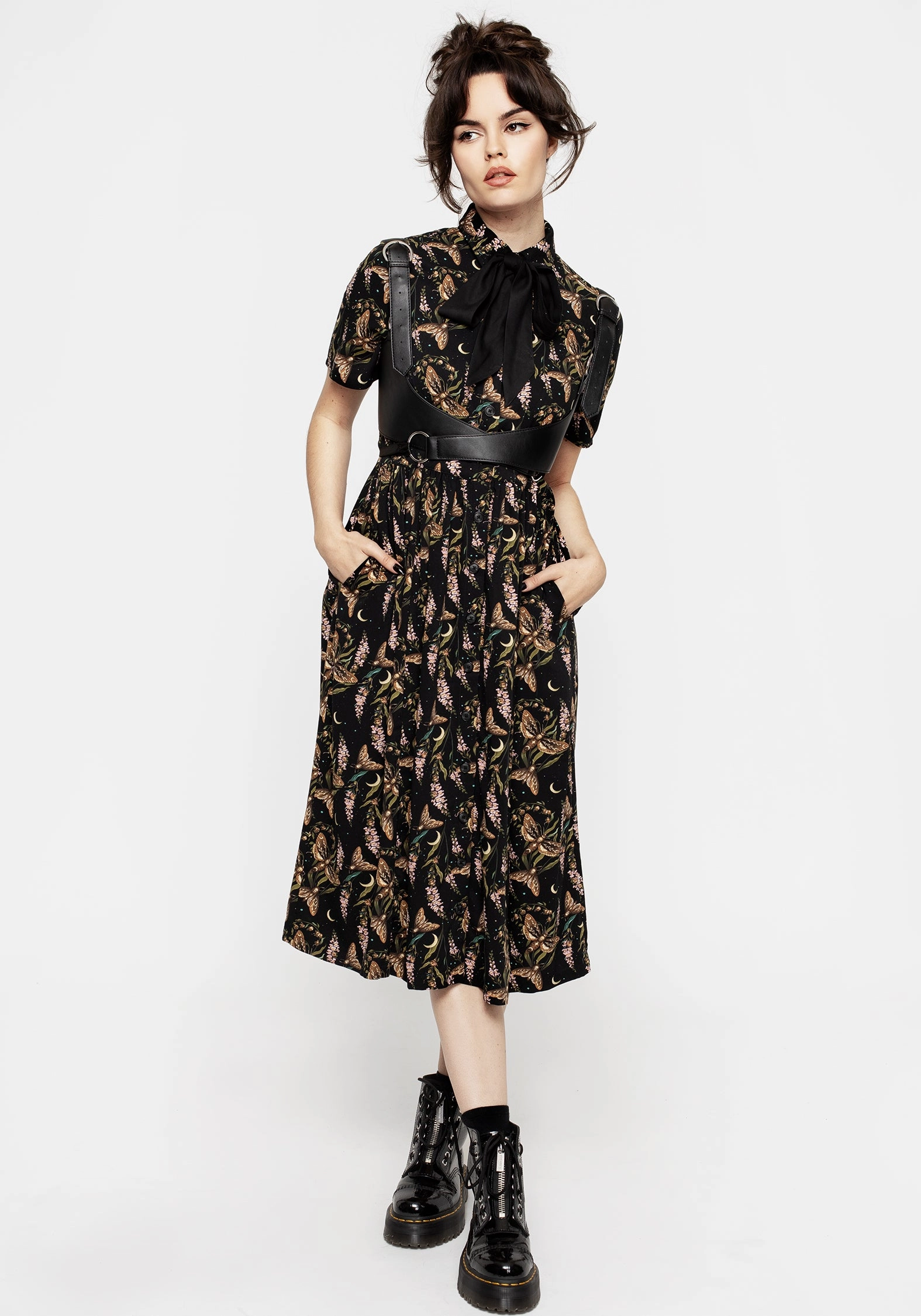 Atropos Midi Shirt Dress