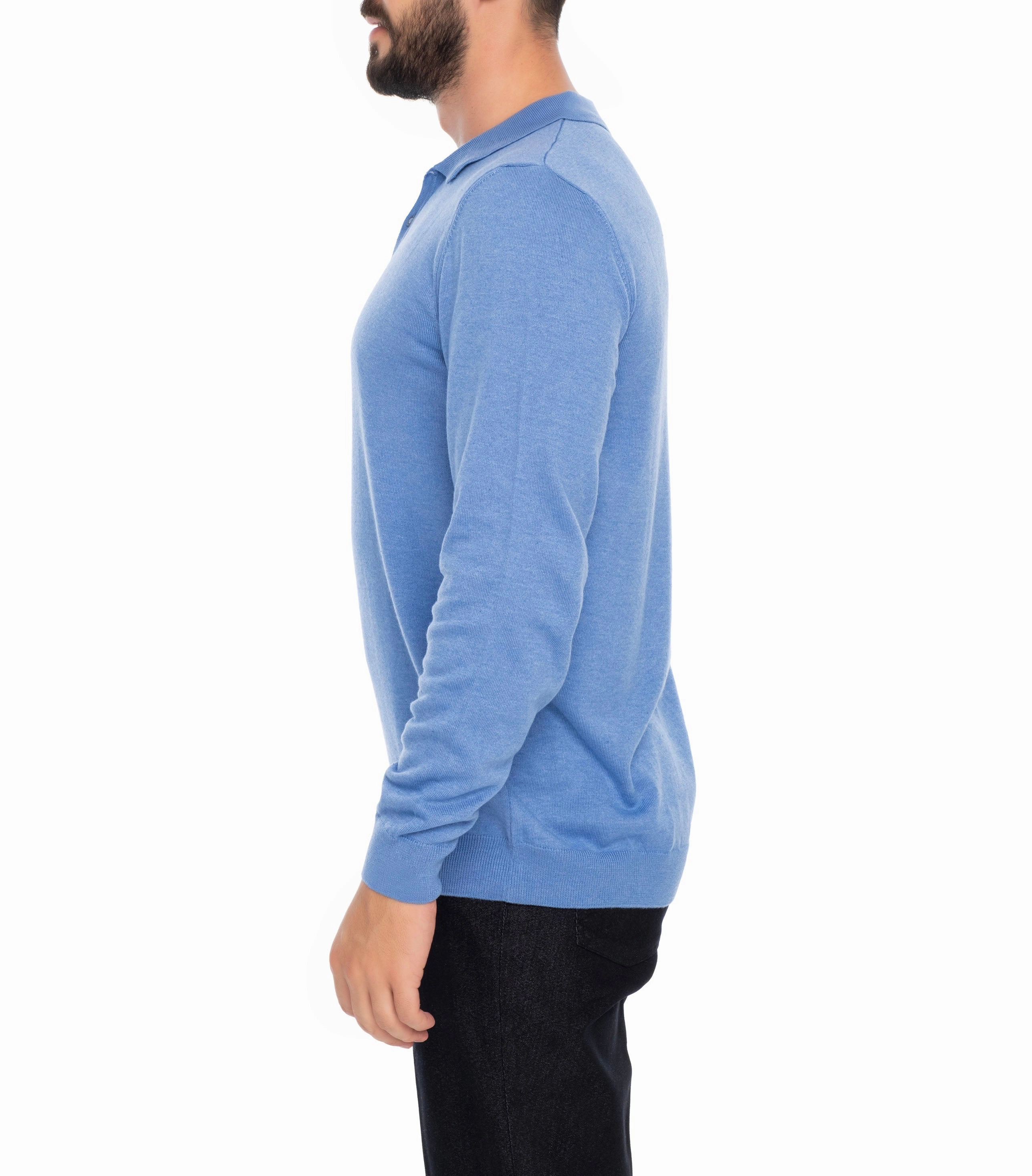 AUBURN POLO SWEATER