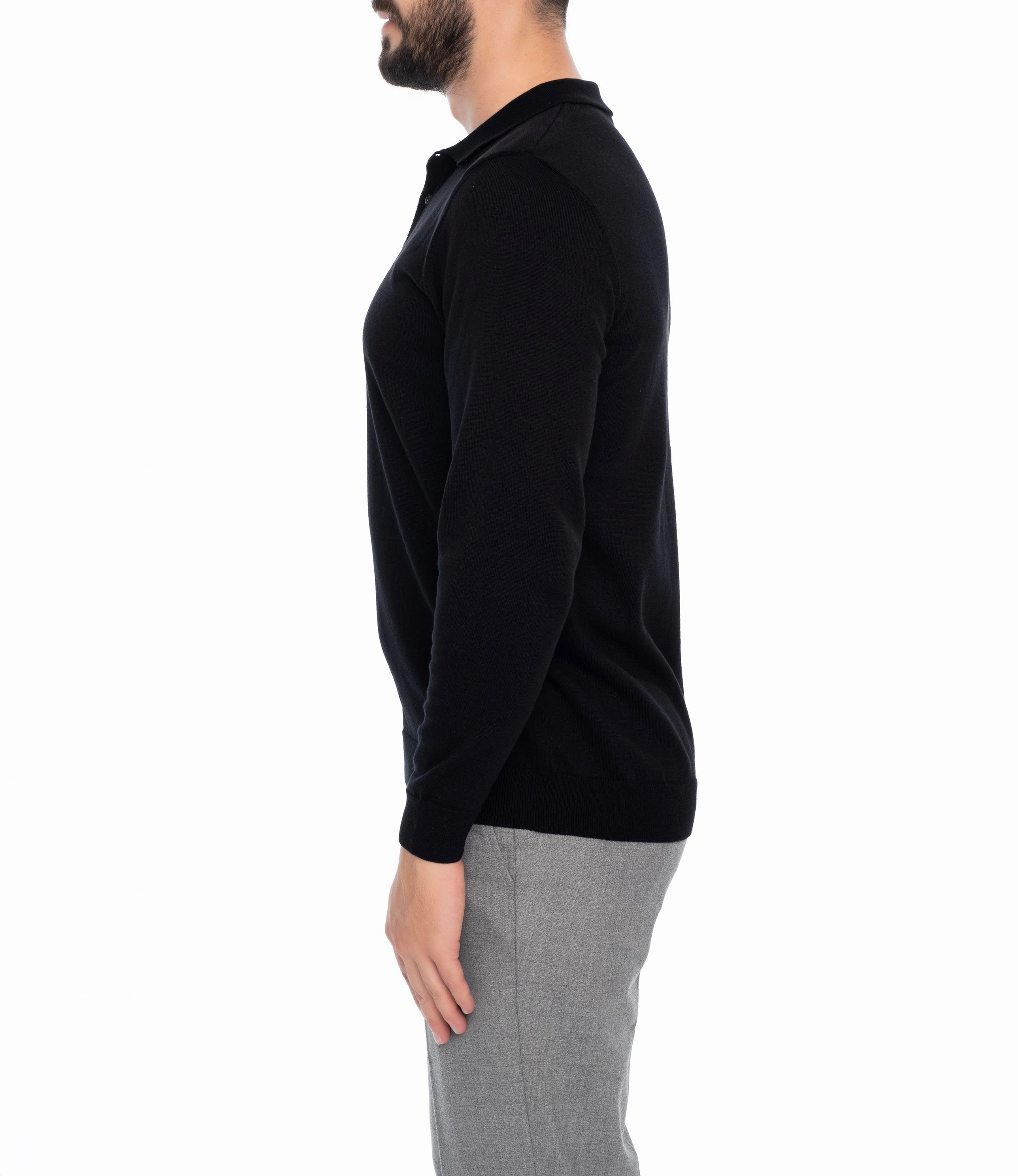 AUBURN POLO SWEATER