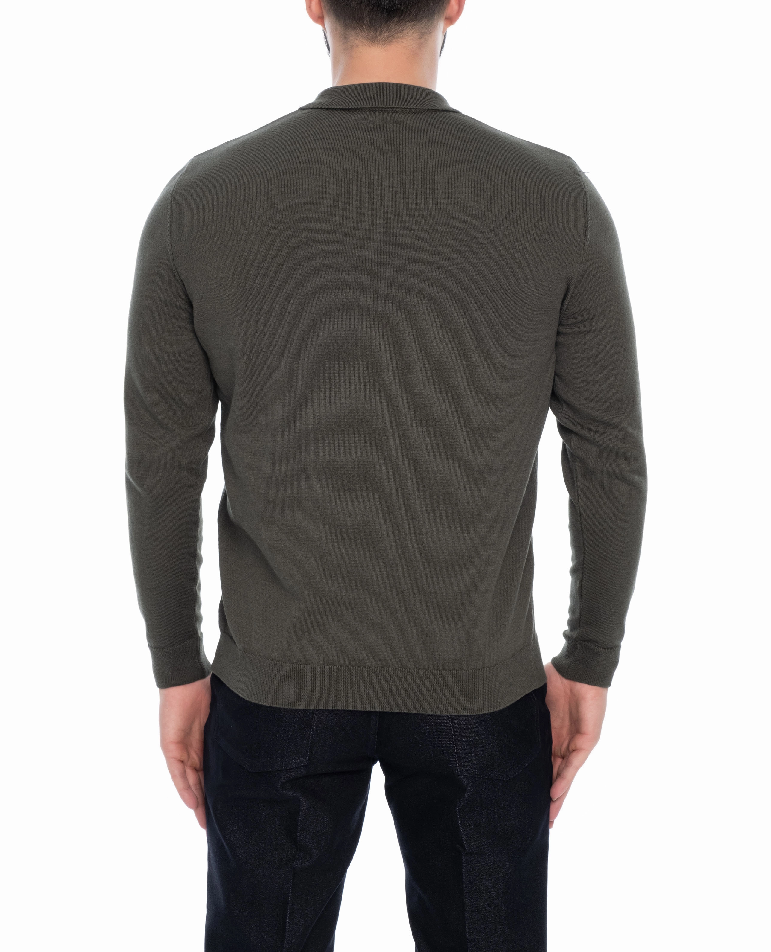 AUBURN POLO SWEATER