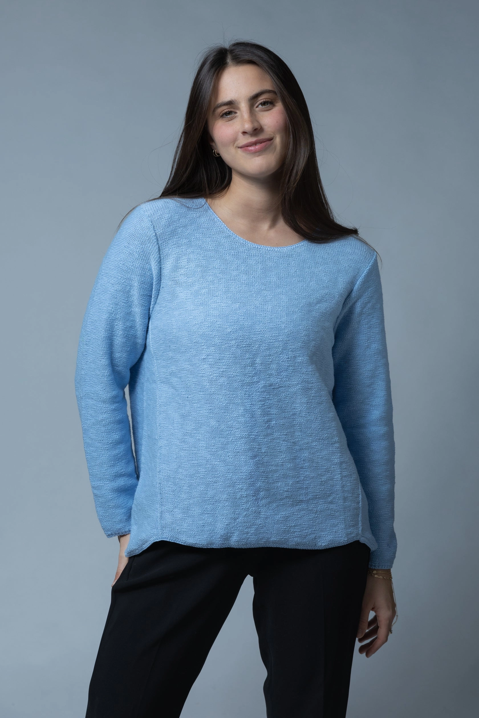 Avalin Sweater - Sky Blue summer dresses best deals