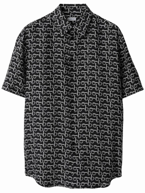B Silk Shirt mens polos clearance