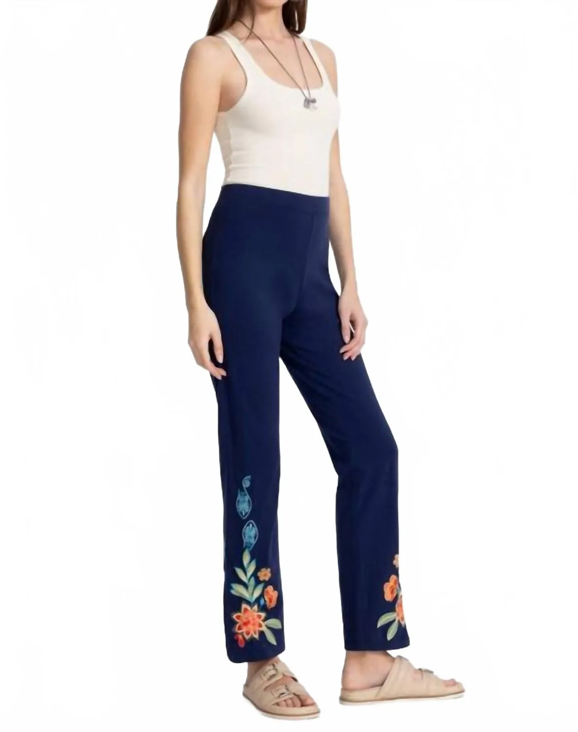 Baby Boot Legging In Akari Blue Night