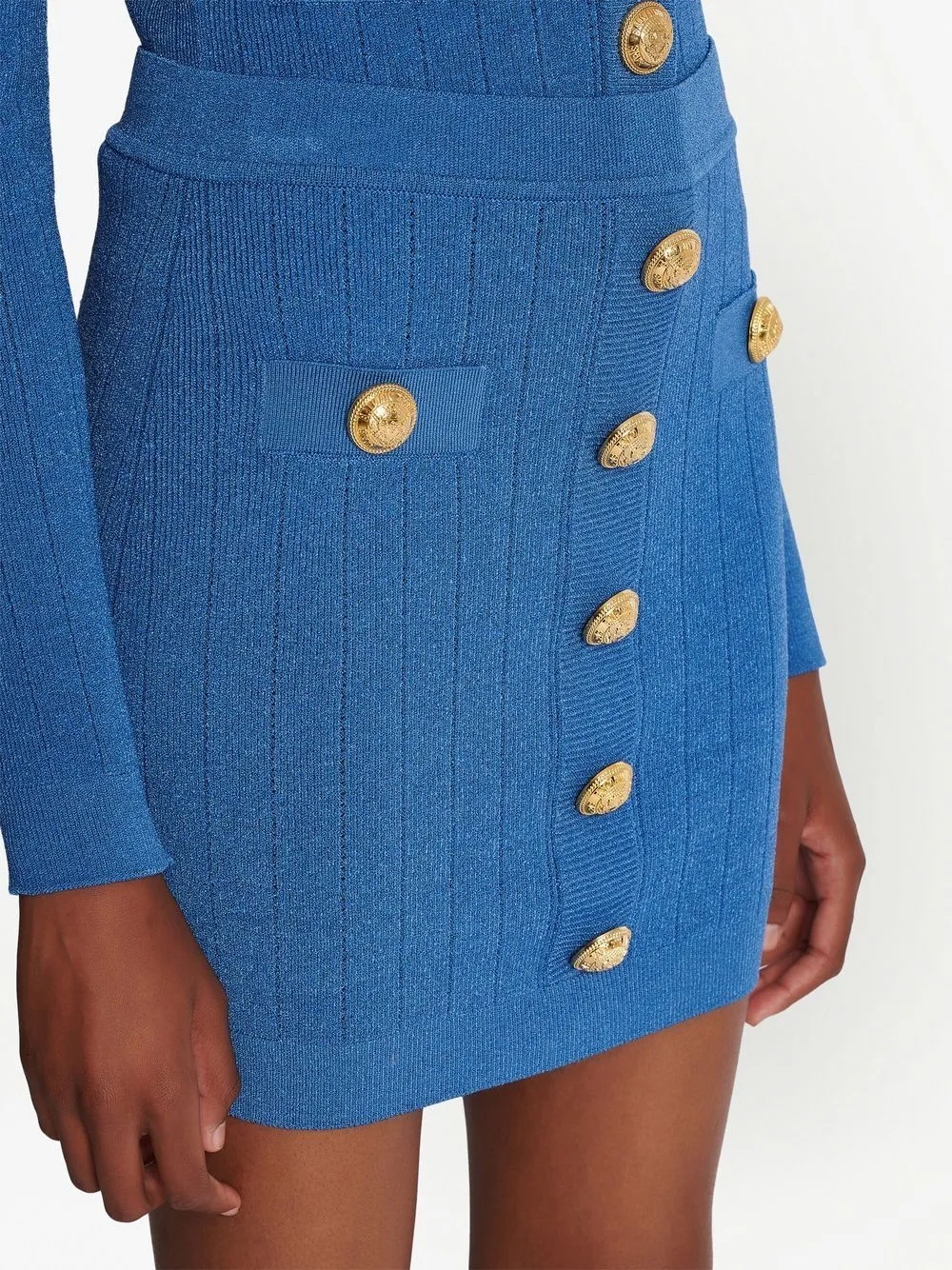 Balmain Women's Skirts blue