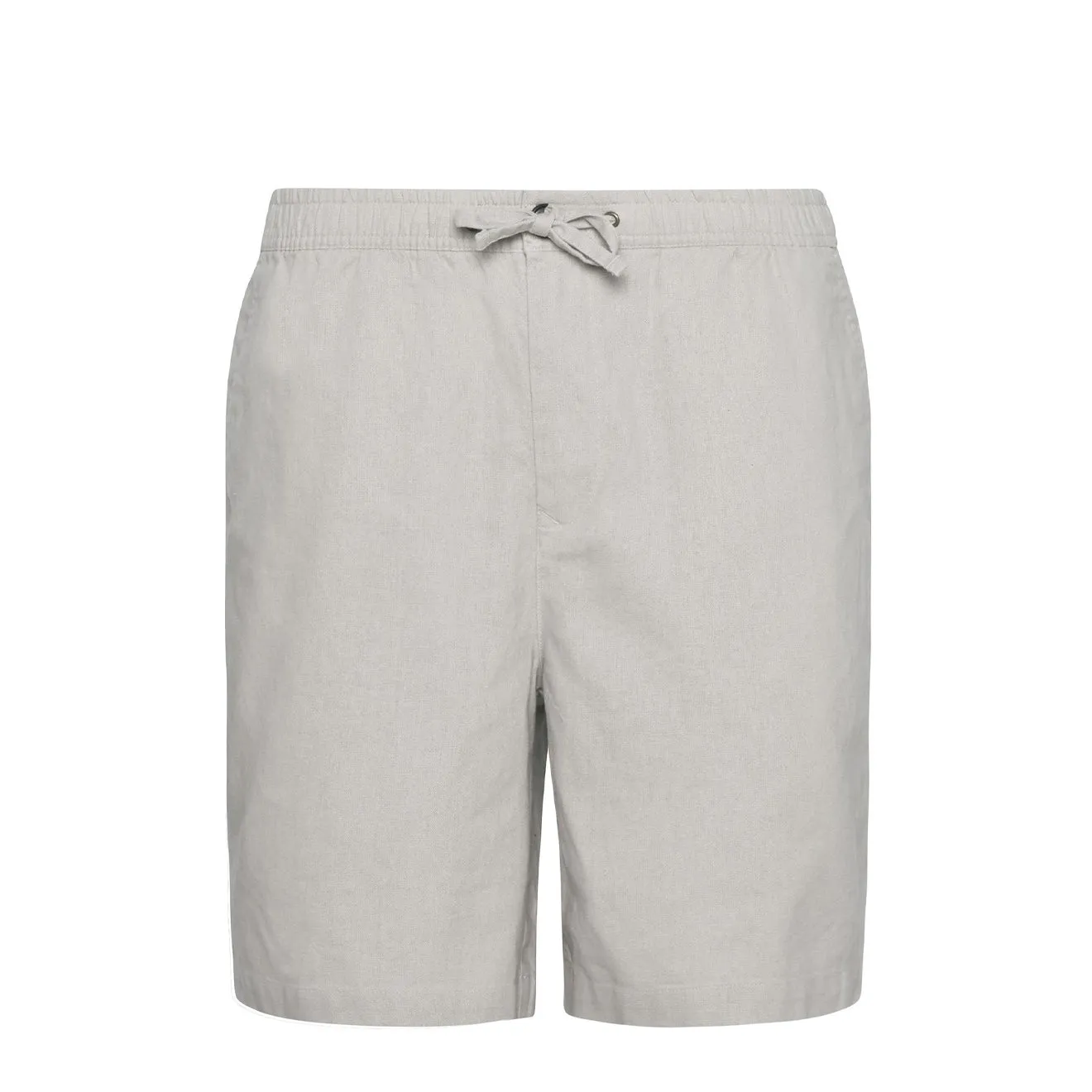 Barbour Cotton Linen Relaxed Short Mist mens shorts outlet store