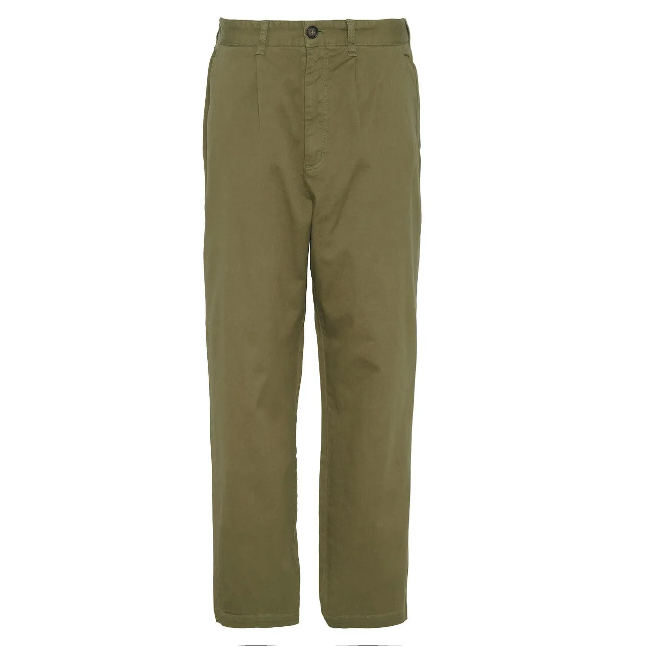 Barbour Washed Stretch Twill Relaxed Fit Trouser Olive mens joggers promo code