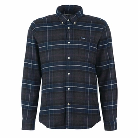 Barbour Kyeloch Tailored Shirt Black mens tank tops best deals