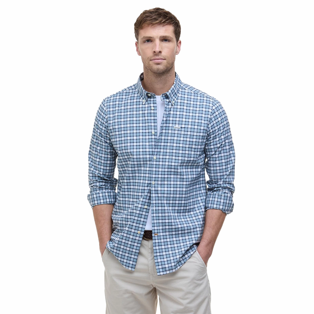 Barbour Lomond Tailored Shirt Northshore Tartan