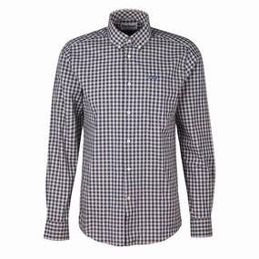 Barbour Merryton Tailored Shirt Stone mens tank tops best deals