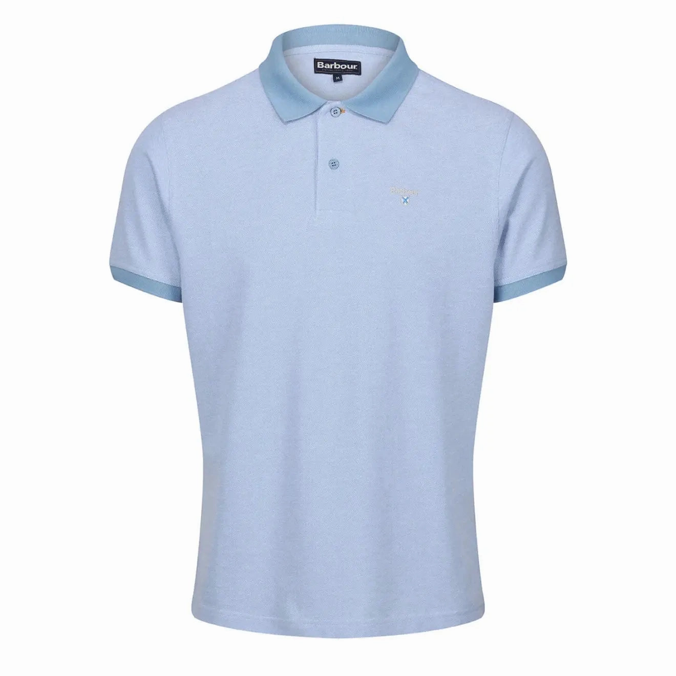 Barbour Sports Polo Chambray mens t-shirts outlet
