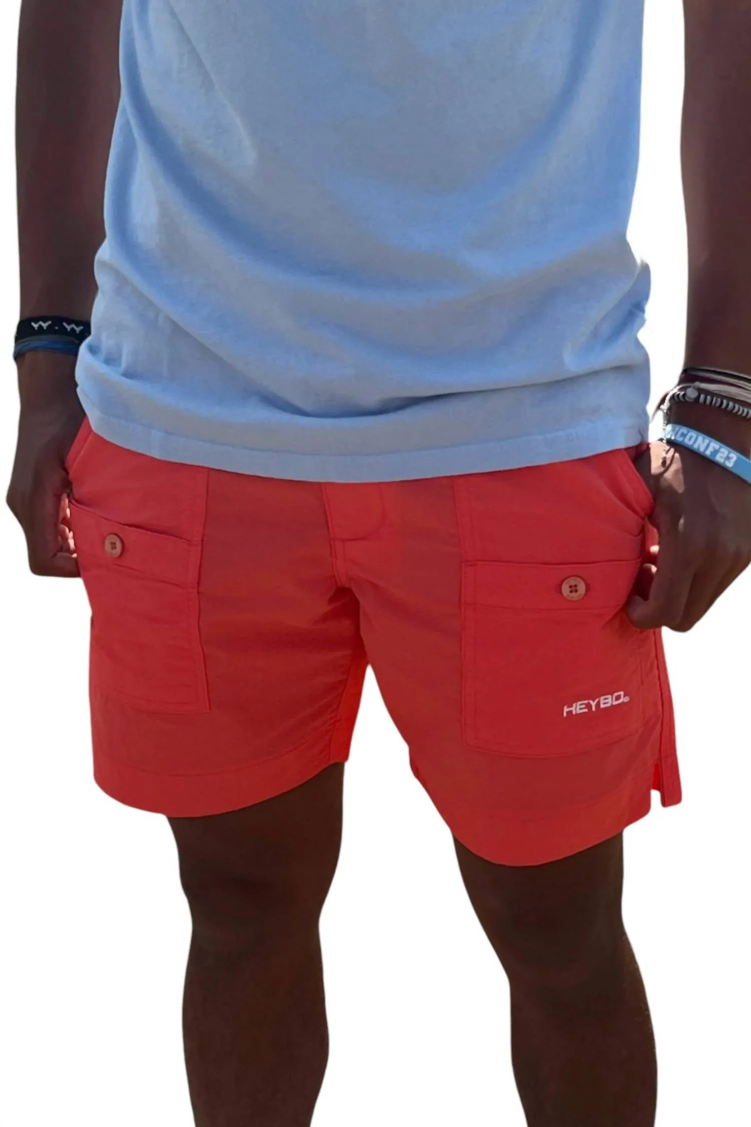 Bay Shorts In Coral