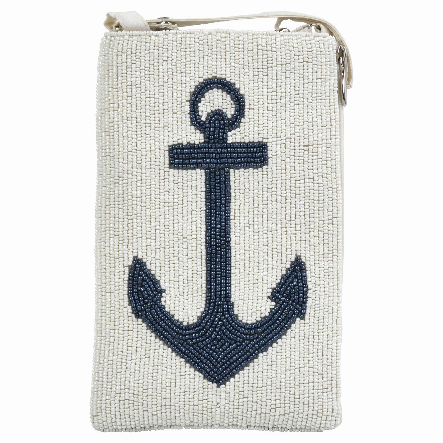 Beaded Club Bag - Anchor White summer dresses best deals