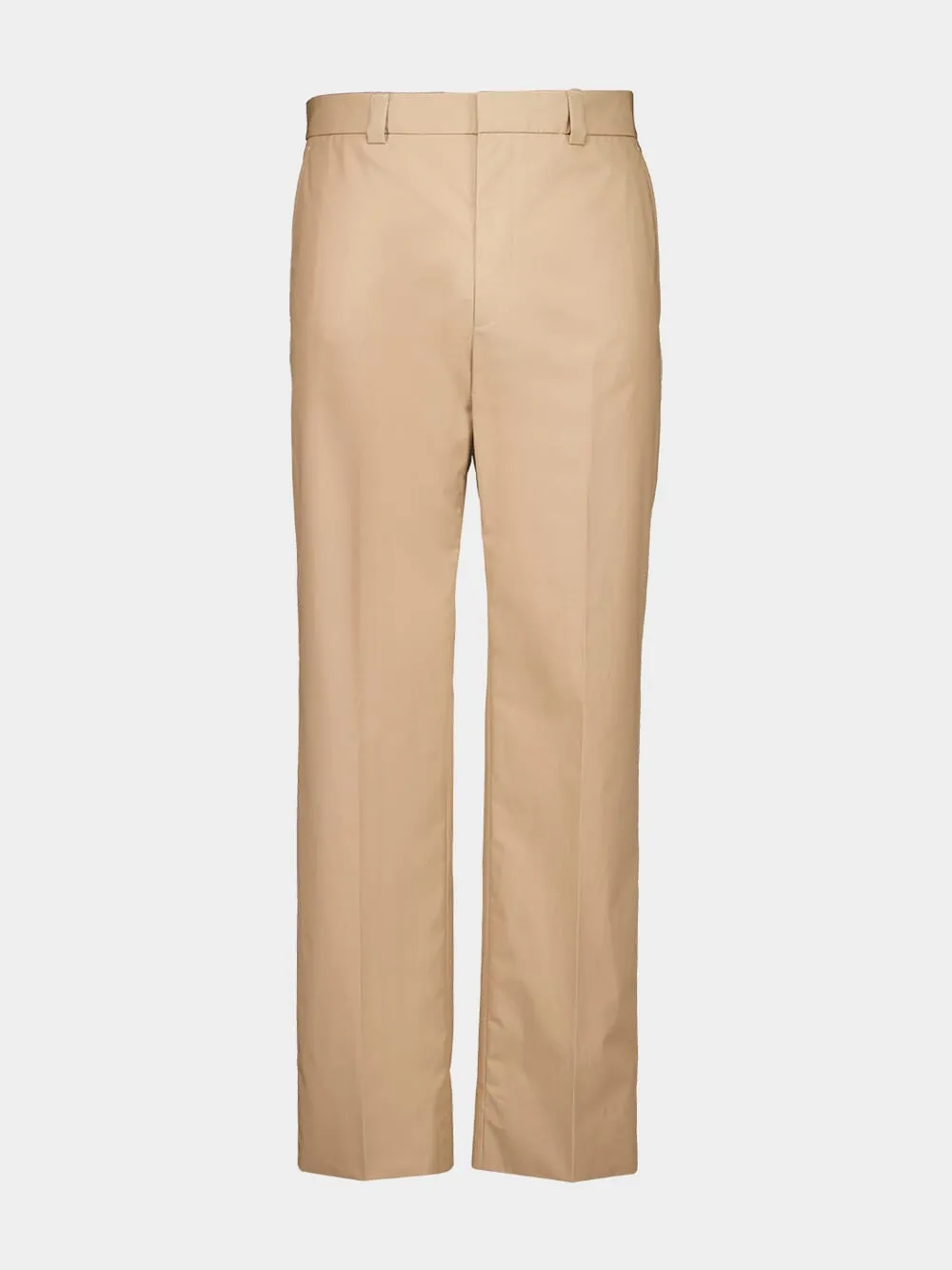 Beige Cotton Poplin Pants Bottoms Mens - cheap mens shorts online