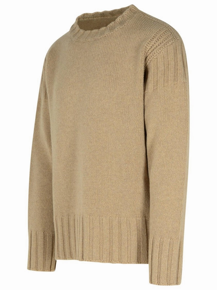 Beige Cashmere Sweater