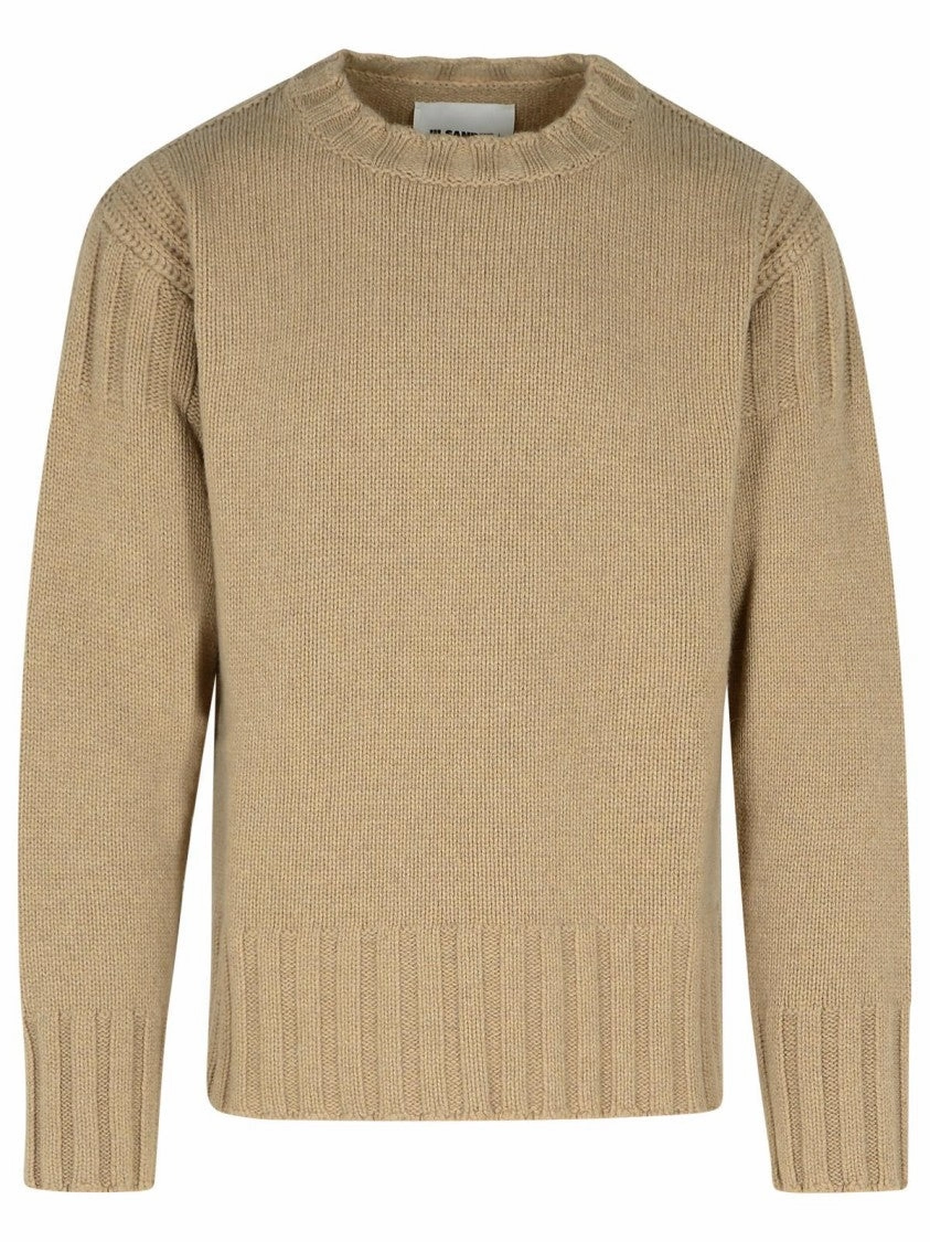 Beige Cashmere Sweater